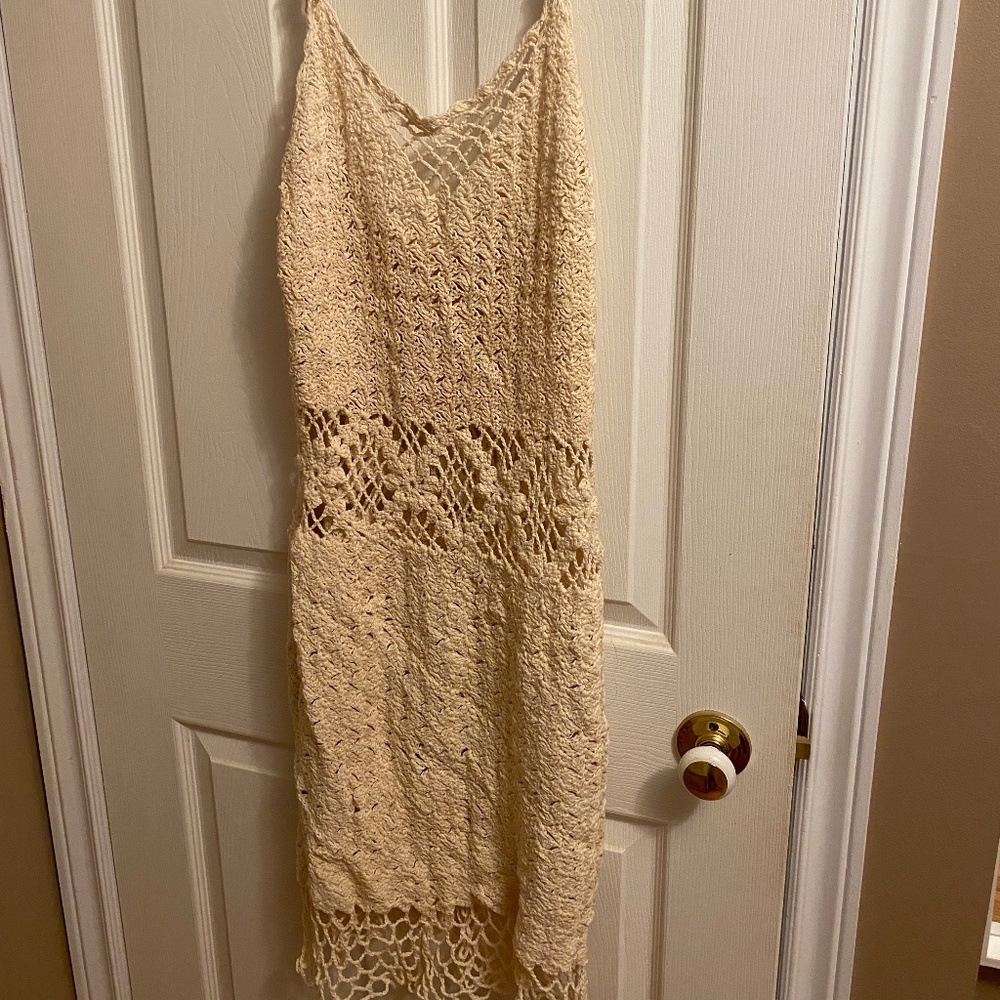 Vintage Crochet Dress - Size S/M